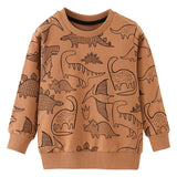 Boys Clothing Cotton Sweatshirts for Autumn Winter Tops Children Hoody Shirts Cartoon Printed Kids Sport Sweaters Boys Girl