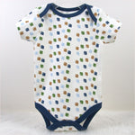 1 Piece Baby Boys Bodysuit Short Sleeve Summer Girls Clothes Cute Animal Newborn Infant Clothing
