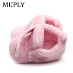 Lovely Warm Design Baby Girls Boys Toddler First Walkers Baby Shoes Soft Slippers Cute Shoes Winter Non-Slip Baby Warm Shoes