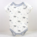 1 Piece Baby Boys Bodysuit Short Sleeve Summer Girls Clothes Cute Animal Newborn Infant Clothing