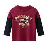 Big Dinosaur Pattern Boy T-shirt