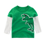 Big Dinosaur Pattern Boy T-shirt