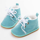Snow Booties for Newborns: Cotton Anti-Slip Sole Baby Boy and Girl Shoes