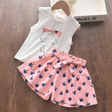 Bear Leader Kids Clothing Sets New Summer Girls Casual Suits Top and Pants 2Pcs Fashion Kids Outfits Girl Clothing Suits 3 7Y