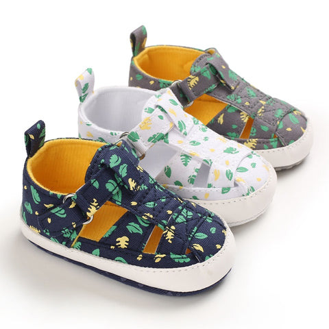 Summer Beach Sandals: Canvas Baby Shoes for Boys